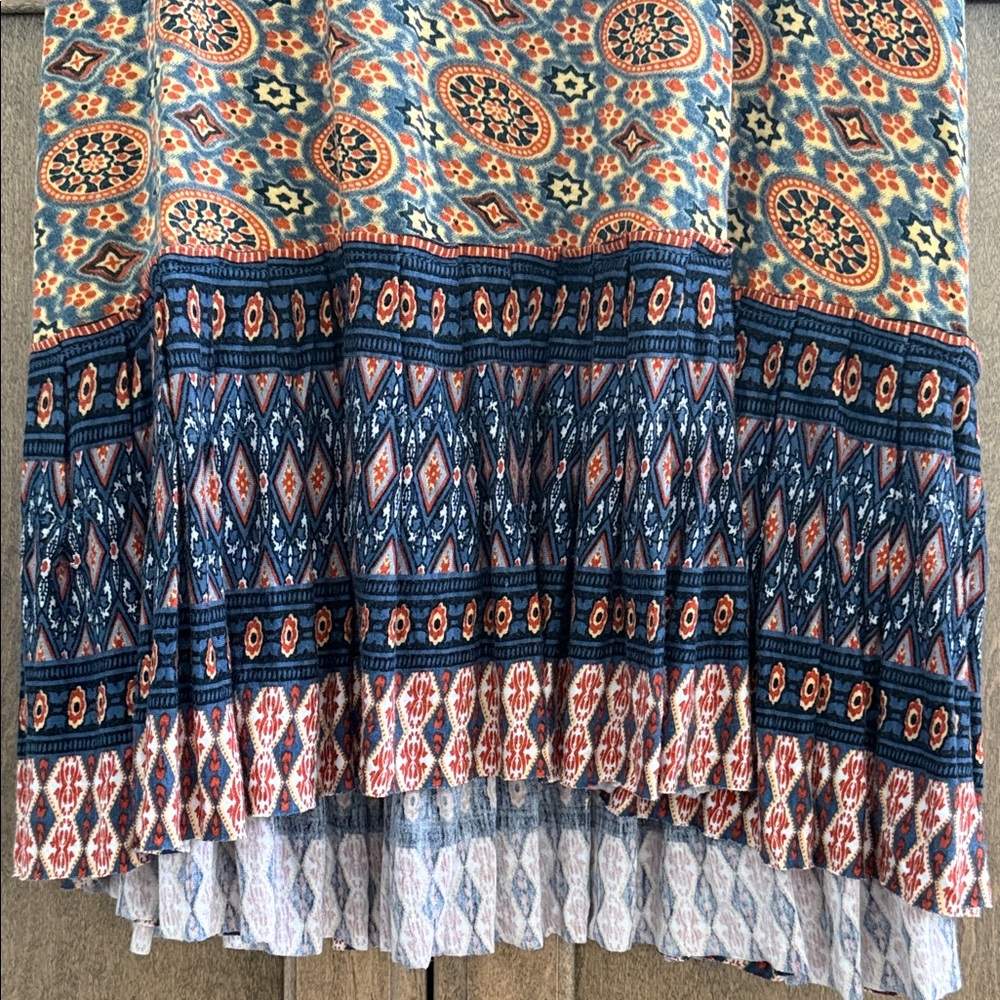 Free People Boho Patterned Tank Top